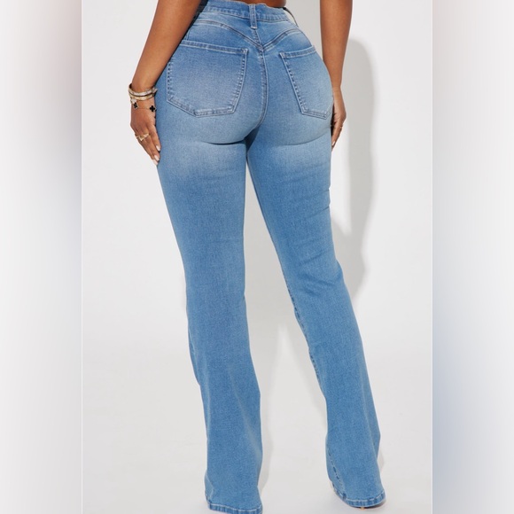 Fashion Nova Bootcut Jeans - Picture 2 of 5
